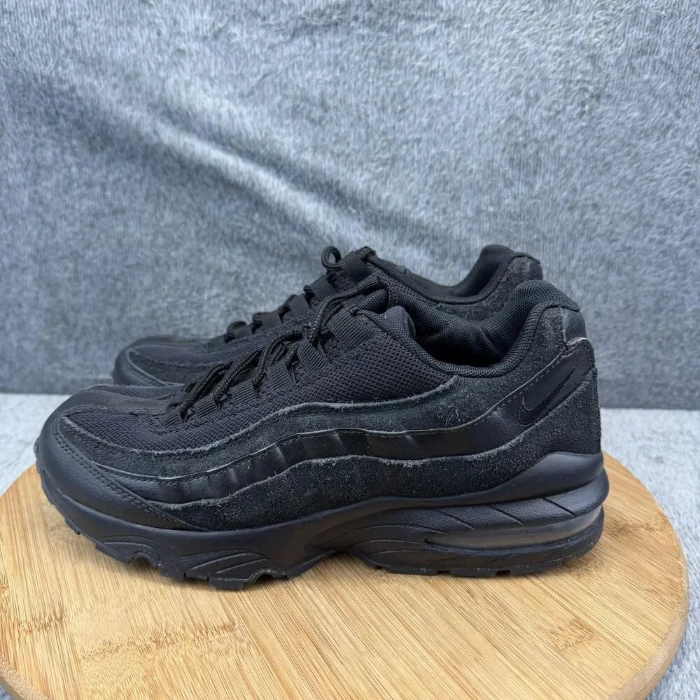 Nike Air Max 95 Shoes Boys Size 6.5Y Black Running Casual Sneakers 307565-055